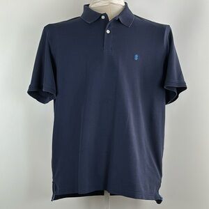IZOD™️ Men's Size 2XL Navy Blue Advantage Performance Polo Shirt
